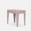 Small grey wooden table