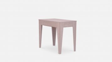 Small grey wooden table