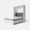 Aladino wall bed opened to a double bed